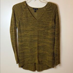 Eileen Fisher Olive V-Neck Sweater
